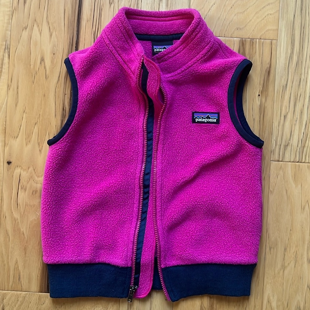 Patagonia baby synchilla vest, 2T